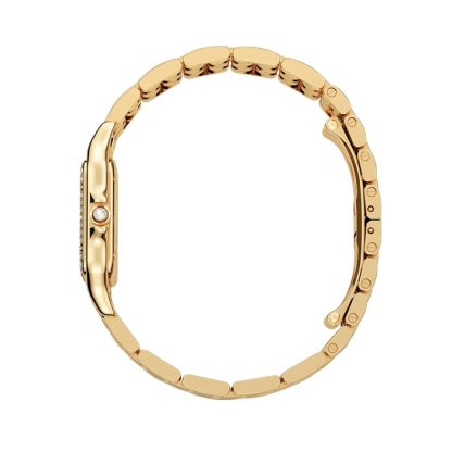 Cartier Panthère De Cartier Uhr Mittleres Modell Quarzwerk Gelbgold Diamanten WJPN0016 – Bild 5