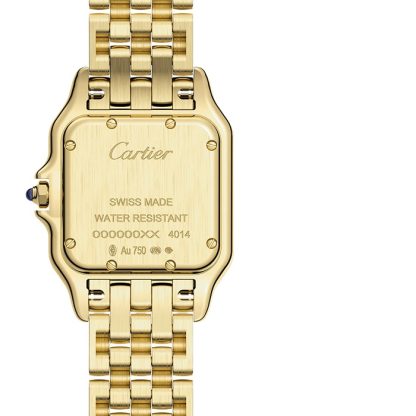 Cartier Panthère De Cartier Uhr Mittleres Modell Quarzwerk Gelbgold WGPN0009 – Bild 4