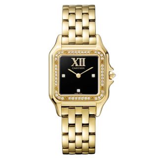Cartier Panthère De Cartier Uhr Mittleres Modell Quarzwerk Gelbgold WJPN0044