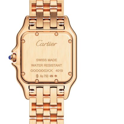 Cartier Panthère De Cartier Uhr Mittleres Modell Quarzwerk Rose Gold WGPN0007 – Bild 2