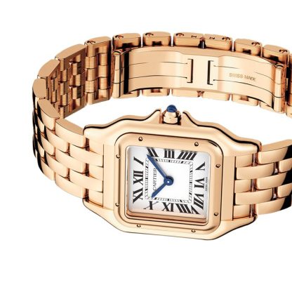 Cartier Panthère De Cartier Uhr Mittleres Modell Quarzwerk Rose Gold WGPN0007 – Bild 3