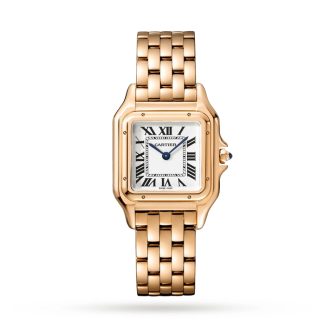 Cartier Panthère De Cartier Uhr Mittleres Modell Quarzwerk Rose Gold WGPN0007