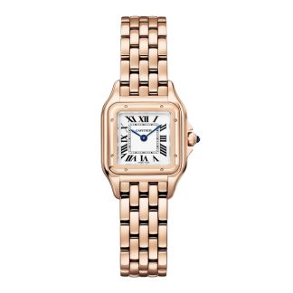 Cartier Panthère De Cartier Uhr kleines Modell Quarzwerk Gehäuse in Roségold WGPN0006
