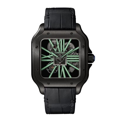 Cartier Santos De Cartier Skelettierte Uhr WHSA0009 – Bild 2
