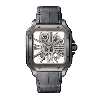 Cartier Santos De Cartier Skelettierte Uhr WHSA0009