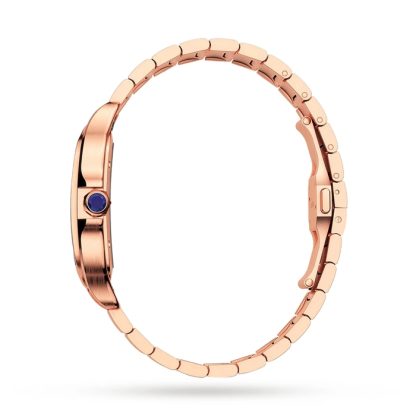 Cartier Santos De Cartier Uhr großes Modell Handaufzug Rose Gold WHSA0016 – Bild 4