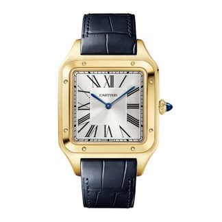 Cartier Santos Dumont Uhr Extra-Large Modell Handaufzug Gelbgold WGSA0108
