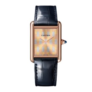 Cartier Tank Louis Cartier Uhr großes Modell Manufaktur mechanisches Uhrwerk mit Handaufzug WGTA0176