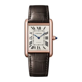 Cartier Tank Louis Cartier Uhr großes Modell mechanisches Uhrwerk mit automatischem Aufzug WGTA0346
