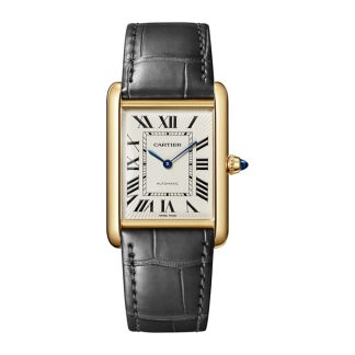 Cartier Tank Louis Cartier Uhr großes Modell mechanisches Uhrwerk mit automatischem Aufzug WGTA0357