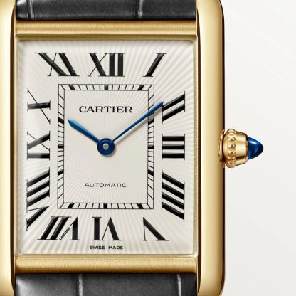 Cartier Tank Louis Cartier Uhr großes Modell mechanisches Uhrwerk mit automatischem Aufzug WGTA0357 – Bild 5