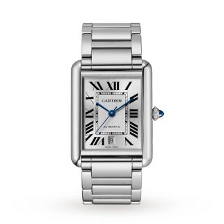 Cartier Tank Must Extra-Large Modell Automatikuhrwerk Stahl 41mm X 31mm WSTA0053