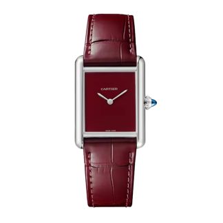 Cartier Tank Must Uhr großes Modell High Autonomy Quarzwerk Stahlgehäuse WSTA0113