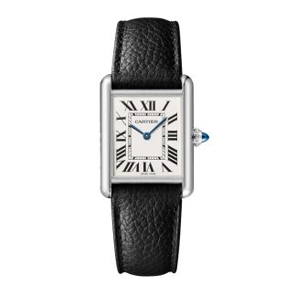 Cartier Tank Must Uhr großes Modell High Autonomy Quarzwerk Stahlgehäuse WSTA0136