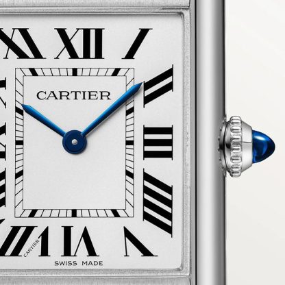 Cartier Tank Must Uhr großes Modell SolarBeat photovoltaisches Uhrwerk Stahlgehäuse WSTA0138 – Bild 2