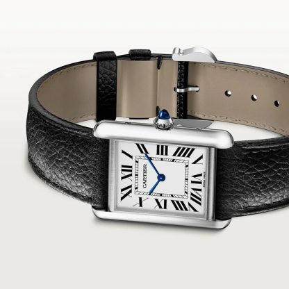 Cartier Tank Must Uhr großes Modell SolarBeat photovoltaisches Uhrwerk Stahlgehäuse WSTA0138 – Bild 3