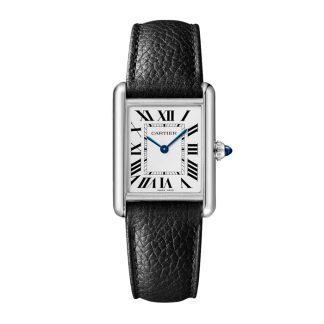 Cartier Tank Must Uhr großes Modell SolarBeat photovoltaisches Uhrwerk Stahlgehäuse WSTA0138