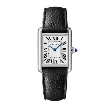 Cartier Tank Must Uhr großes Modell SolarBeat photovoltaisches Uhrwerk Stahlgehäuse WSTA0138