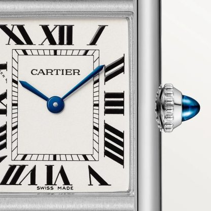 Cartier Tank Must Uhr kleines Modell High Autonomy Quarzwerk Stahlgehäuse WSTA0135 – Bild 4
