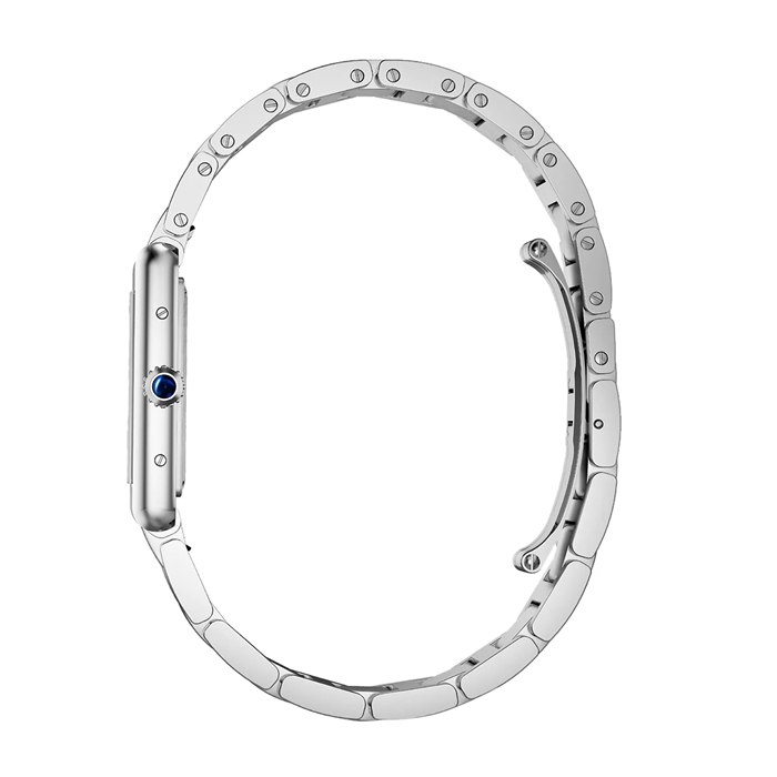 Cartier Tank muss Uhr großes Modell SolarBeat Photovoltaic Bewegung Stahlgehäuse WSTA0122 – Bild 4