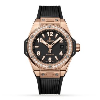 Hublot Big Bang One Click King Gold Diamanten 33mm Uhr 485.OX.1180.RX.1204