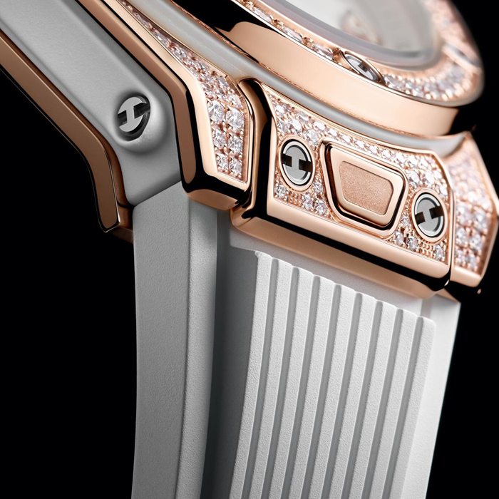 Hublot Big Bang One Click King Gold Weiß Pavé 33mm Uhr 485.OE.2080.RW.1604 – Bild 3