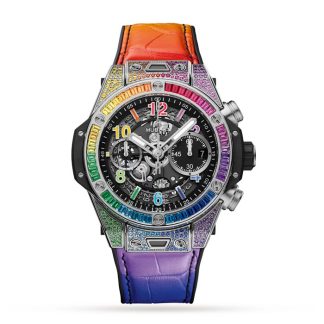 Hublot Big Bang Unico Titan Regenbogen 42mm 441.NX.1117.LR.0999