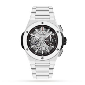 Hublot Big Bang integrierte weiße Keramik 42mm Herrenuhr 451.HX.1123.HX