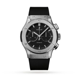 Hublot Classic Fushion Chronograph Titan 45mm 521.NX.1171.RX