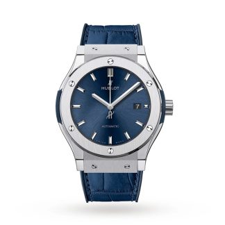 Hublot Classic Fusion Blau Titan 42mm 542.NX.7170.LR