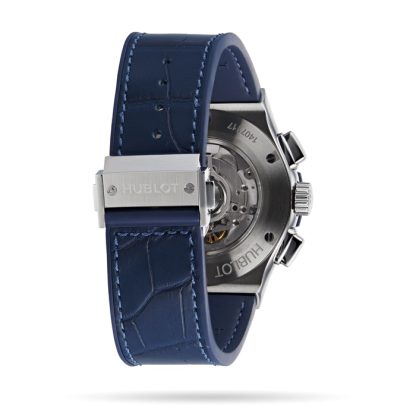 Hublot Classic Fusion Blauer Chronograph Titan 45mm 521.NX.7170.LR – Bild 3
