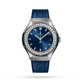 Hublot Classic Fusion Diamond 33mm Damenuhr 581.NX.7170.LR.1104