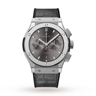 Hublot Classic Fusion Racing Grau Chronograph Titan 42mm 541.NX.7070.LR