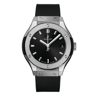 Hublot Classic Fusion Titan 33mm Uhr Schwarz 581.NX.1470.RX