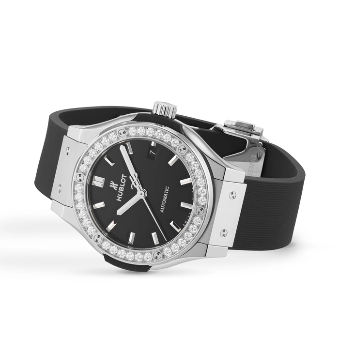 Hublot Classic Fusion Titan Diamanten 38mm 565.NX.1470.RX.1204 – Bild 3