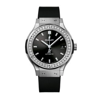 Hublot Classic Fusion Titan Diamanten 38mm 565.NX.1470.RX.1204