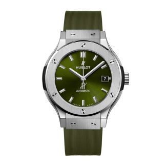 Hublot Classic Fusion Titan Grün 38mm 565.NX.8970.RX