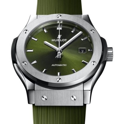 Hublot Classic Fusion Titan Grün 42mm 542.NX.8970.RX – Bild 2