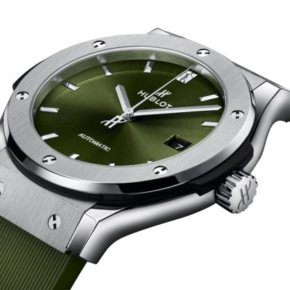 Hublot Classic Fusion Titan Grün 42mm 542.NX.8970.RX – Bild 3