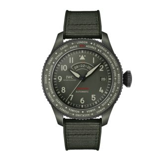 IWC Fliegeruhr Timezoner Top Gun Woodland 46mm IW395601