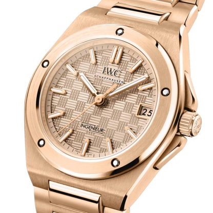 IWC Ingenieur Automatik 35mm Damenuhr Rose Gold IW324903 – Bild 2