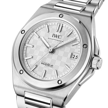IWC Ingenieur Automatik 35mm Damenuhr Silber IW324901 – Bild 2