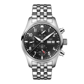 IWC Pilot Chronograph 41mm Herrenuhr schwarz IW388113