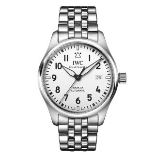 IWC Pilot Mark XX 40mm Herrenuhr weiß IW328208