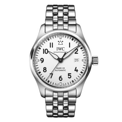 IWC Pilot Mark XX 40mm Herrenuhr weiß IW328208