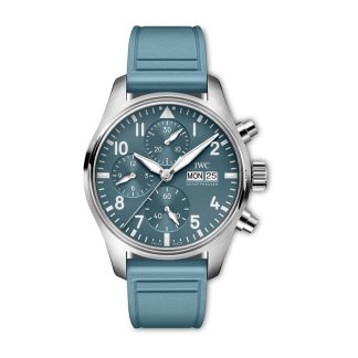 IWC Pilot Miramar Top Gun Automatic 41mm Herrenuhr blau Kautschukband IW388117