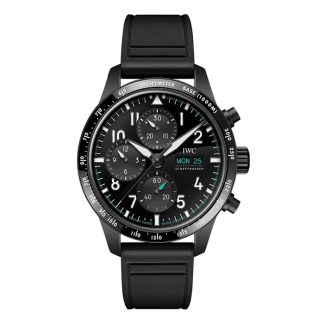 IWC Pilot Performance Chronograph 41mm Mercedes AMG Petronas Formula OneTM Team Herrenuhr schwarz Gummi IW388306