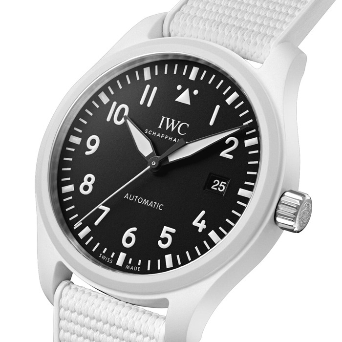 IWC Pilot's Automatic 41mm Top Gun Lake Tahoe Herrenuhr schwarz IW328104 – Bild 3