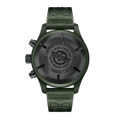 IWC Pilot's Chronograph Top Gun Edition Woodland 44,5 mm Herrenuhr Grün IW389106 – Bild 2
