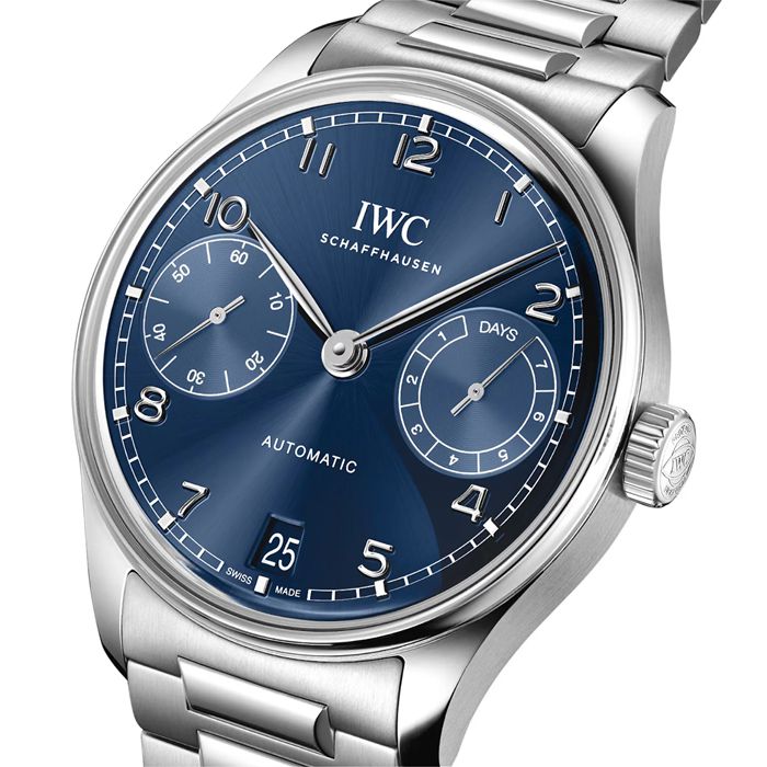 IWC Portugieser Automatik 42 Blau IW501704 – Bild 3